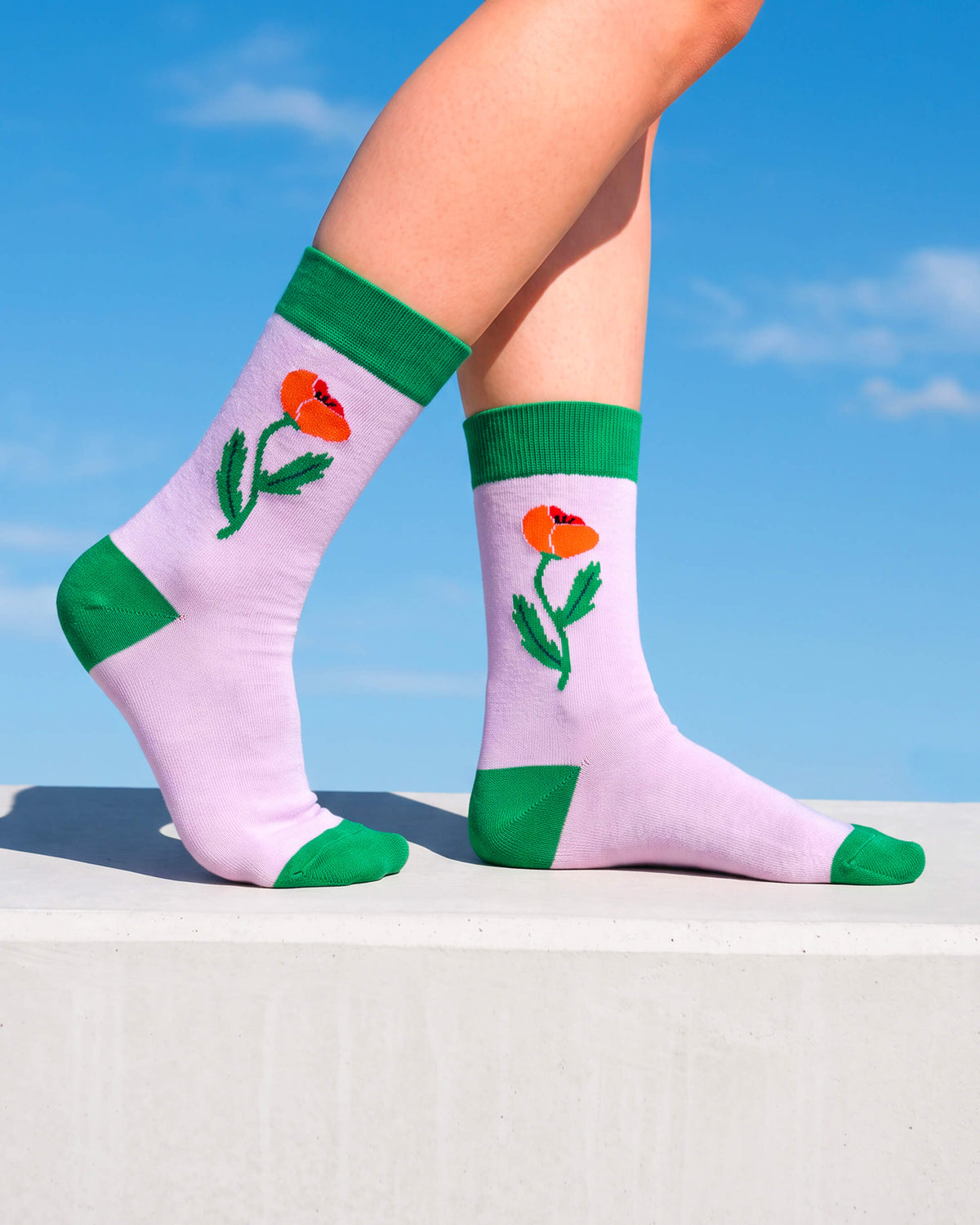 Chaussettes Poppies