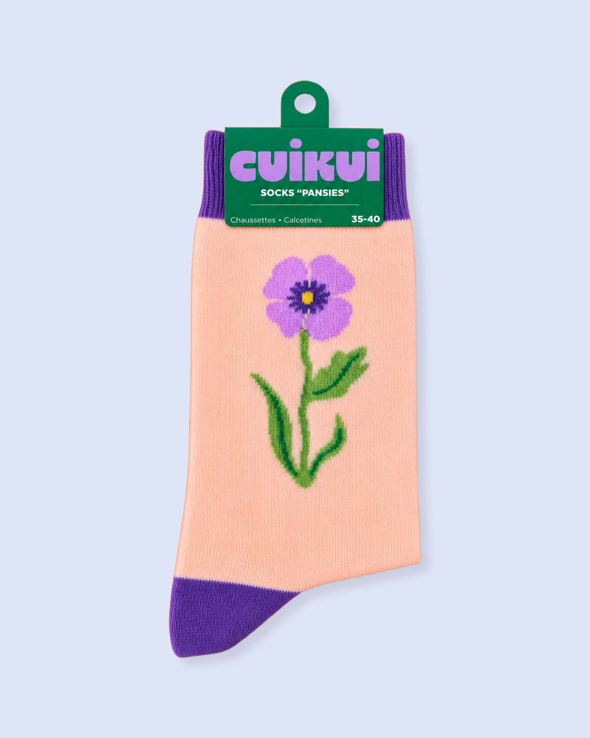 Chaussettes Pansies