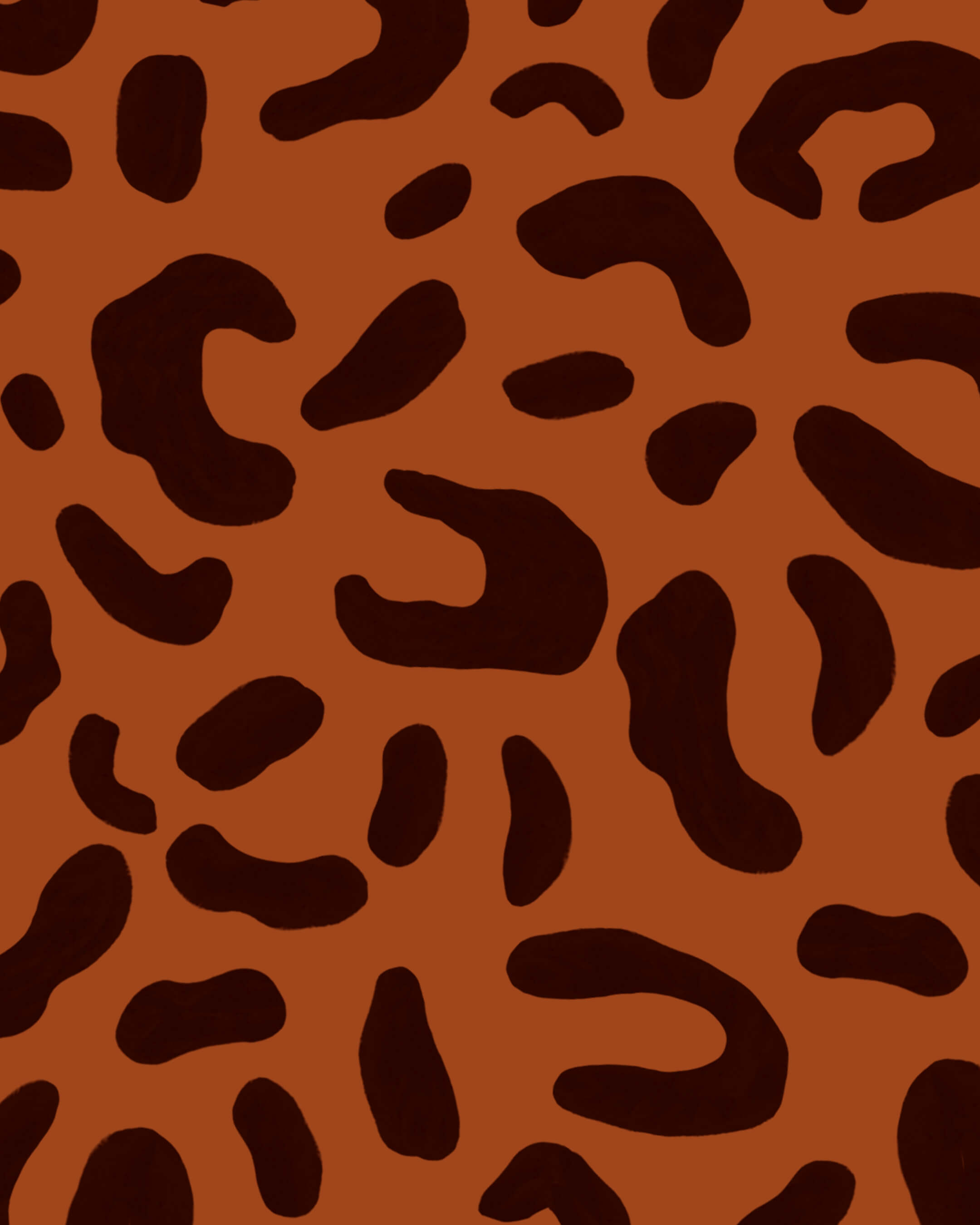 Éventail Dark Leopard